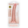 Real Rock Ultra Skin Gode réaliste Slim RealRock 20 x 4.6cm